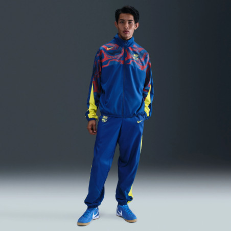 Pantalon survêtement FC Barcelone Woven bleu