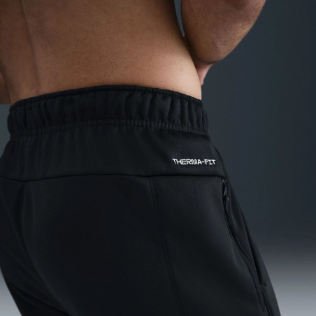 Pantalon survêtement Nike Fleece noir blanc