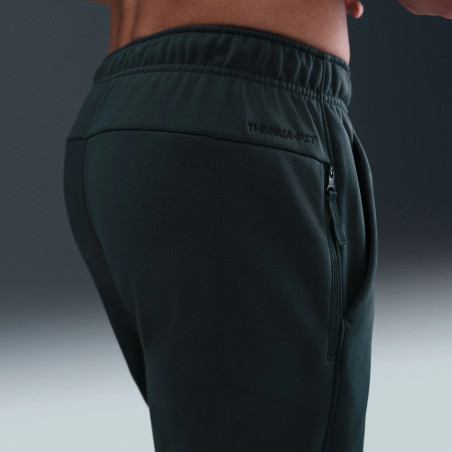 Pantalon survêtement Nike Fleece noir vert