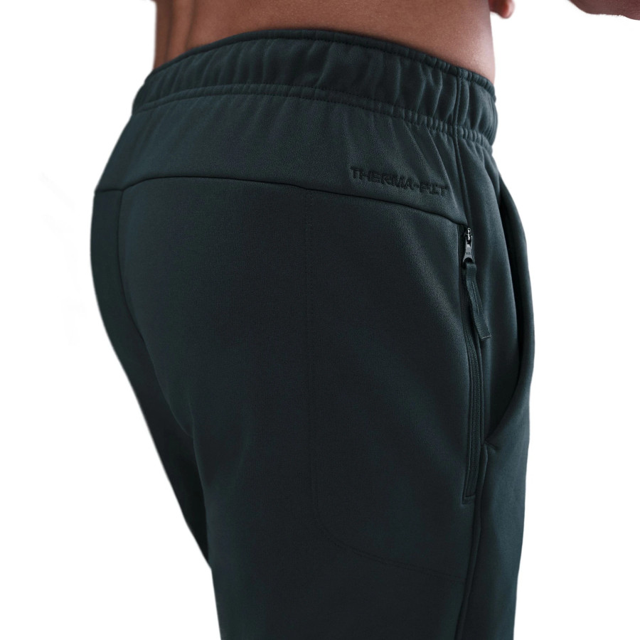 Pantalon survêtement Nike Fleece noir vert