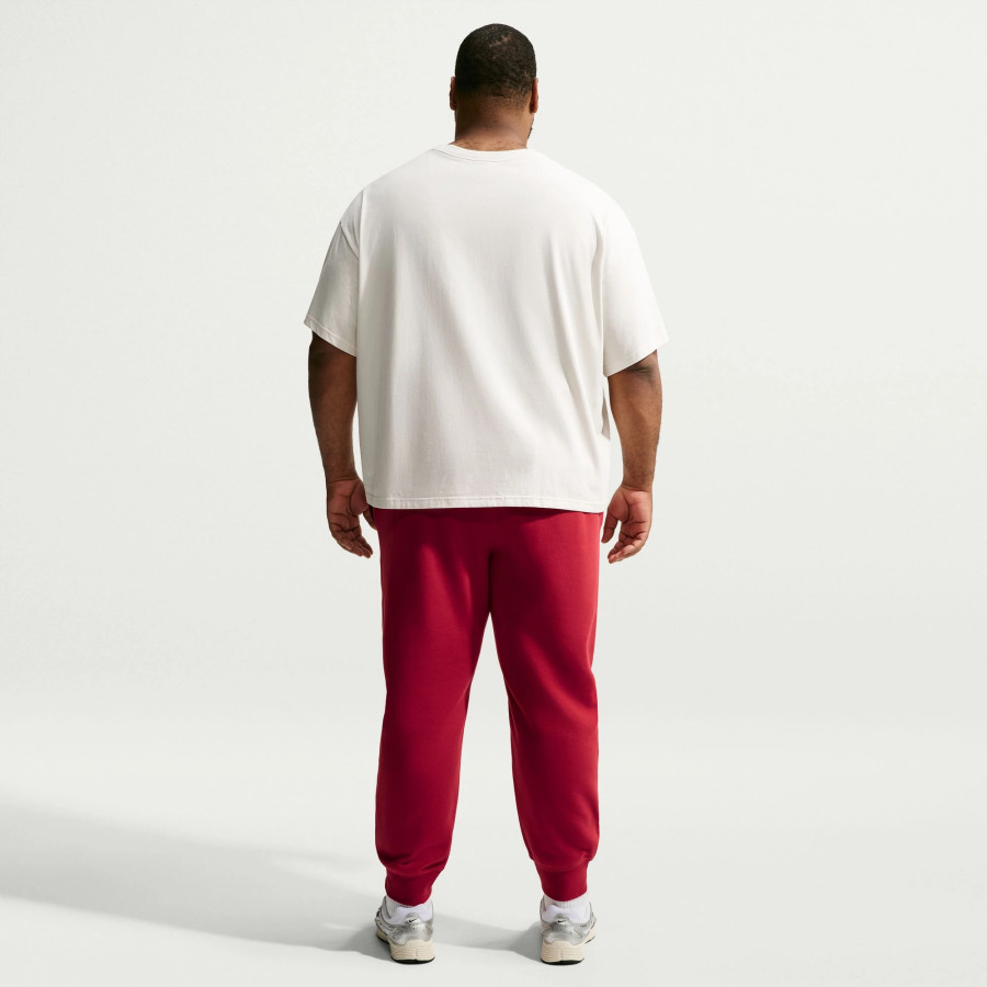 Pantalon survêtement Nike Sportswear Club rouge