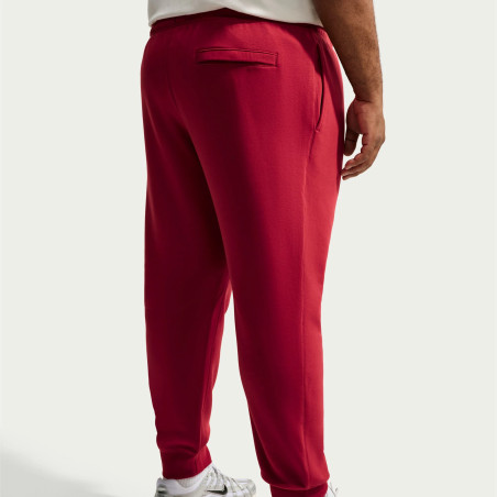 Pantalon survêtement Nike Sportswear Club rouge