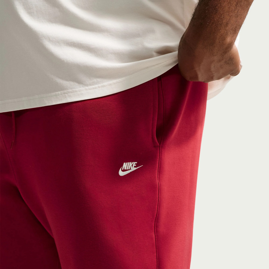 Pantalon survêtement Nike Sportswear Club rouge