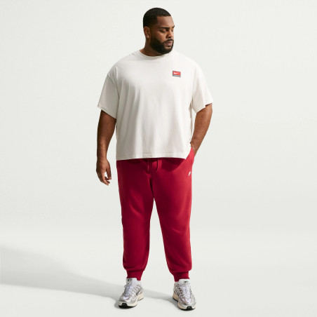 Pantalon survêtement Nike Sportswear Club rouge