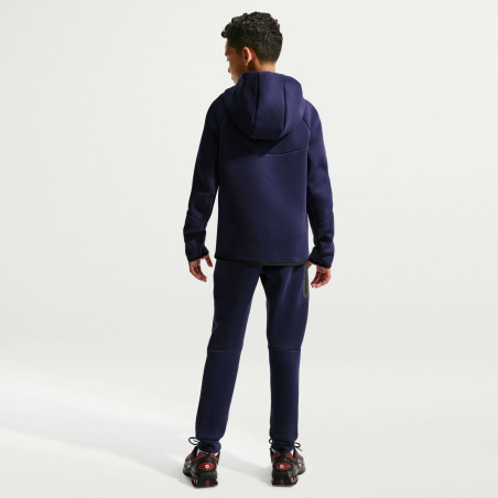 Pantalon survêtement junior FC Barcelone Tech Fleece bleu