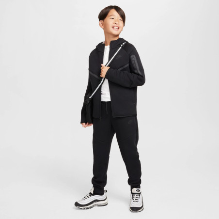 Pantalon survêtement junior Nike Tech Fleece noir