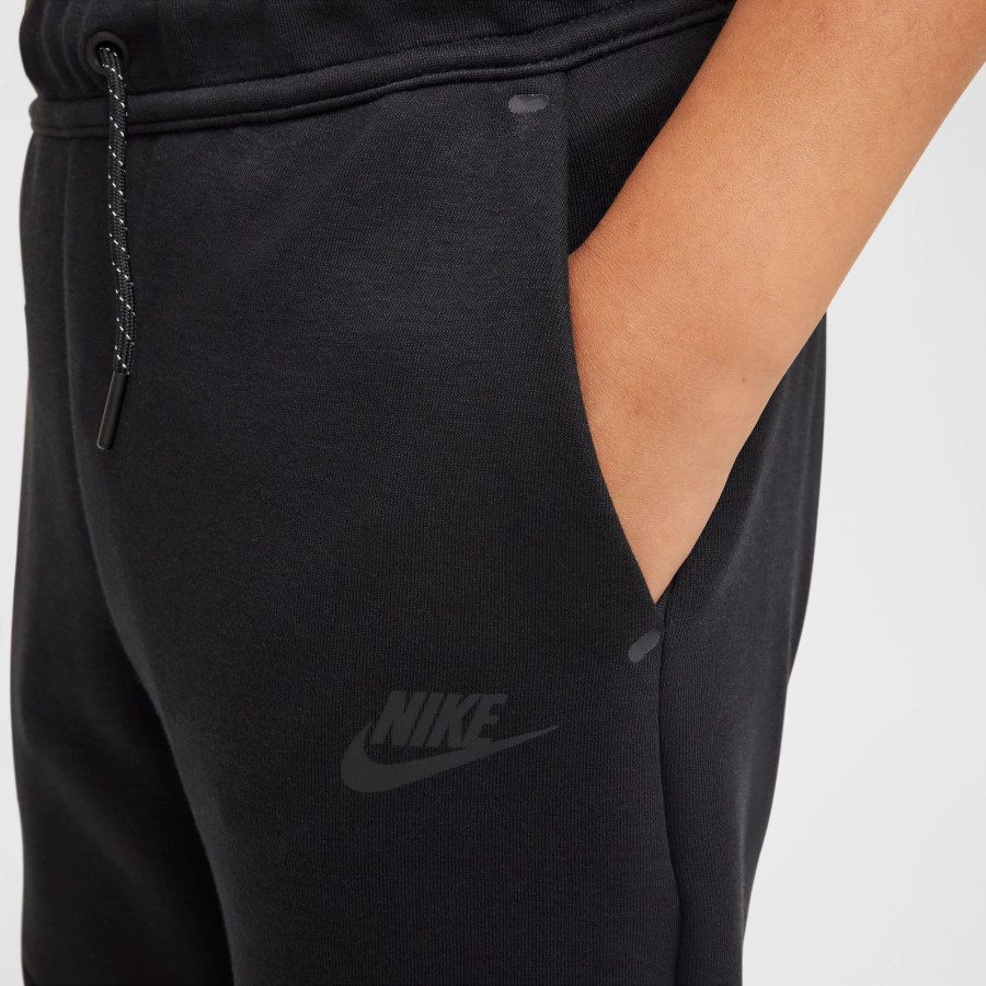 Pantalon survêtement junior Nike Tech Fleece noir
