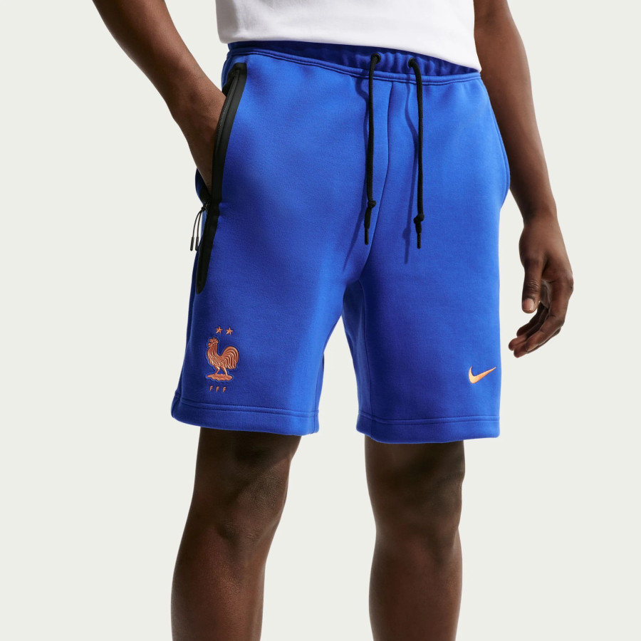 Short Equipe de France Tech Fleece bleu