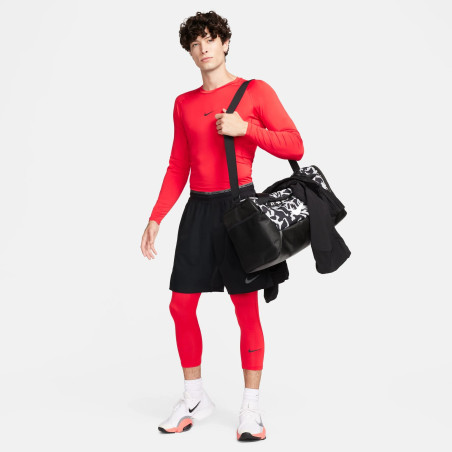 Sous-maillot manches longues Nike Pro rouge