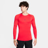 Sous-maillot manches longues Nike Pro rouge