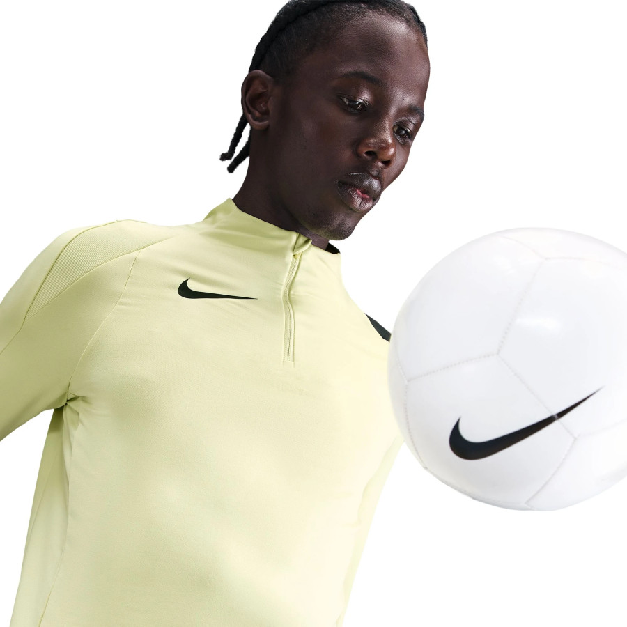Sweat zippé Nike Strike jaune