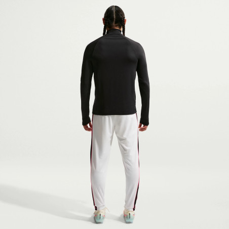 Sweat zippé Nike Strike noir blanc