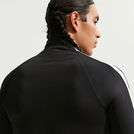 Sweat zippé Nike Strike noir blanc
