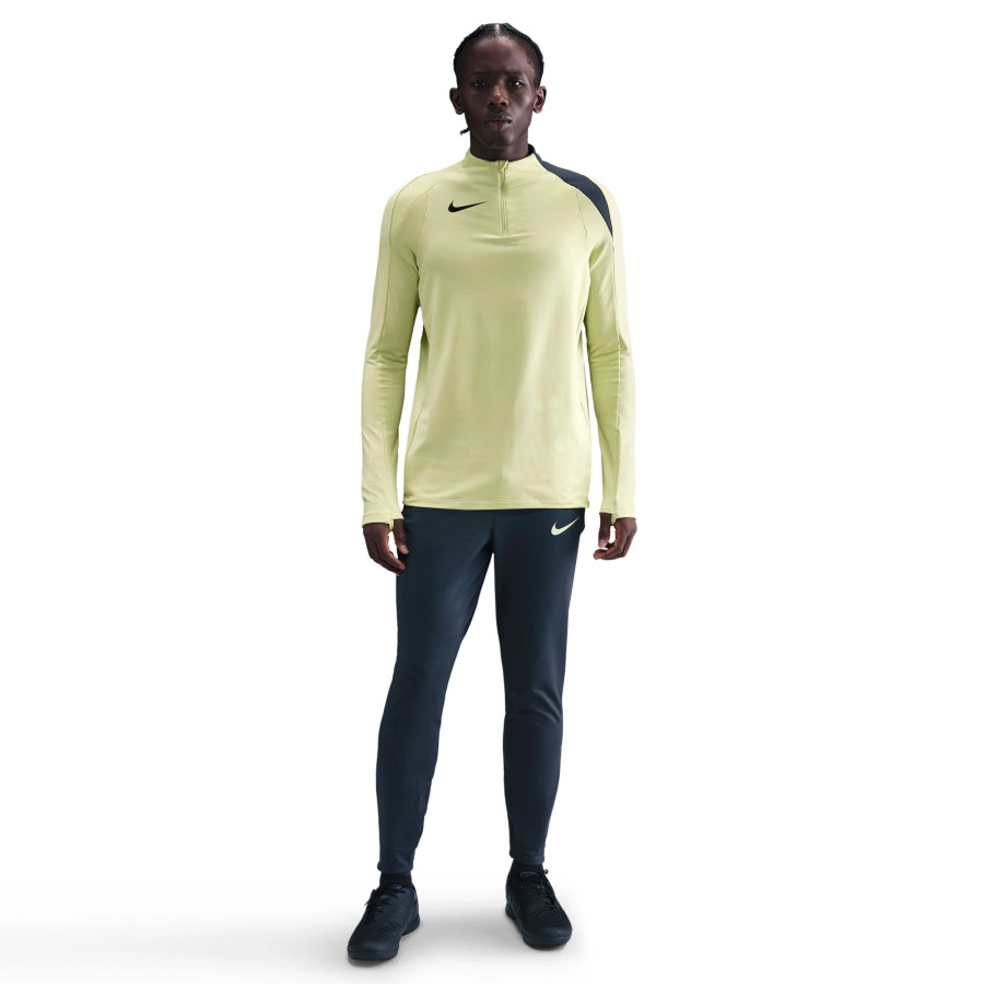 Sweat zippé Nike Strike jaune