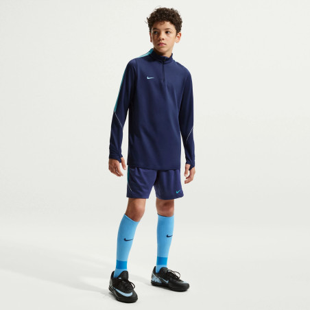 Sweat zippé junior Nike Strike bleu