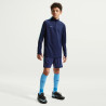 Sweat zippé junior Nike Strike bleu
