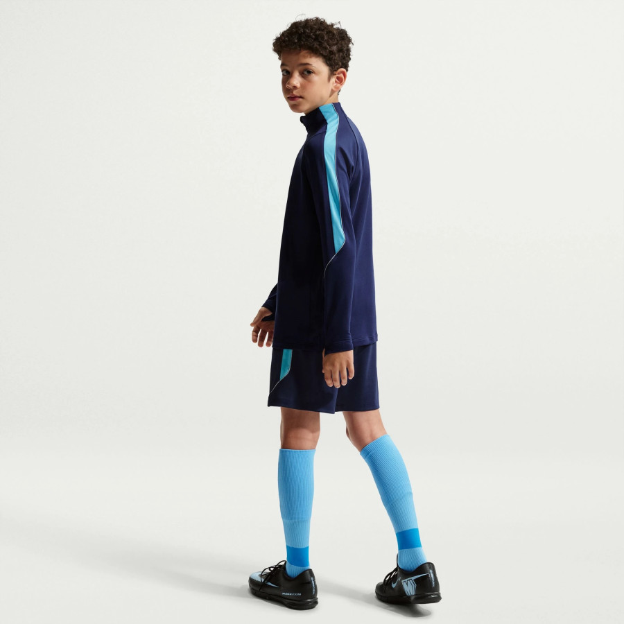 Sweat zippé junior Nike Strike bleu