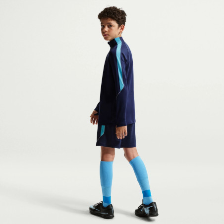 Sweat zippé junior Nike Strike bleu