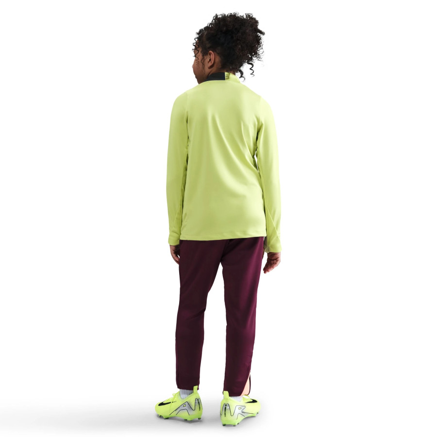 Sweat zippé junior Nike Strike jaune
