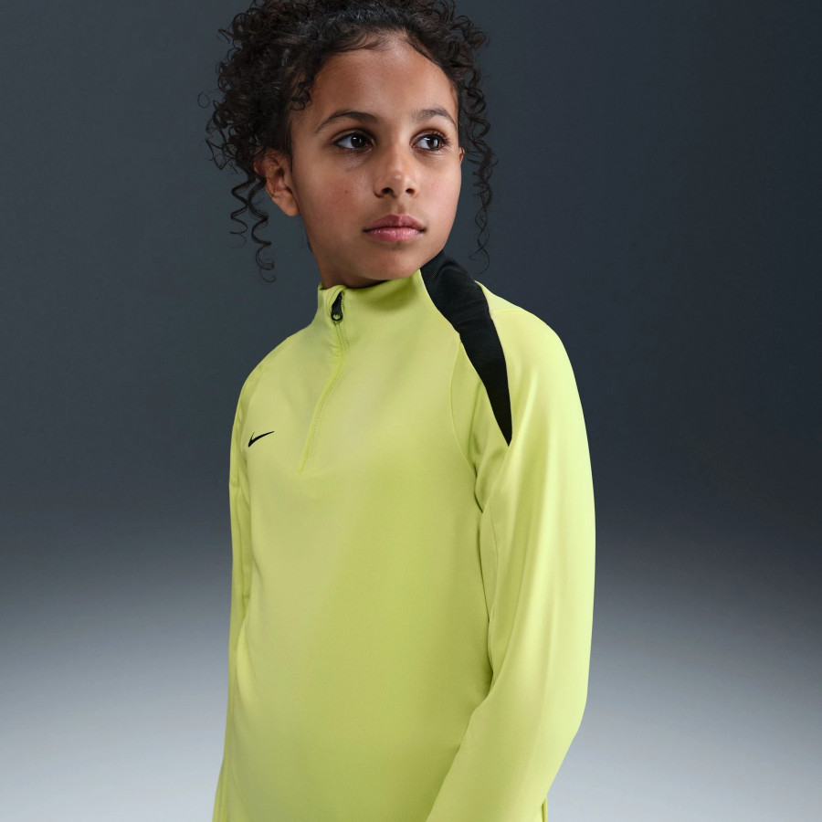 Sweat zippé junior Nike Strike jaune