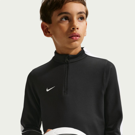 Sweat zippé junior Nike Strike noir