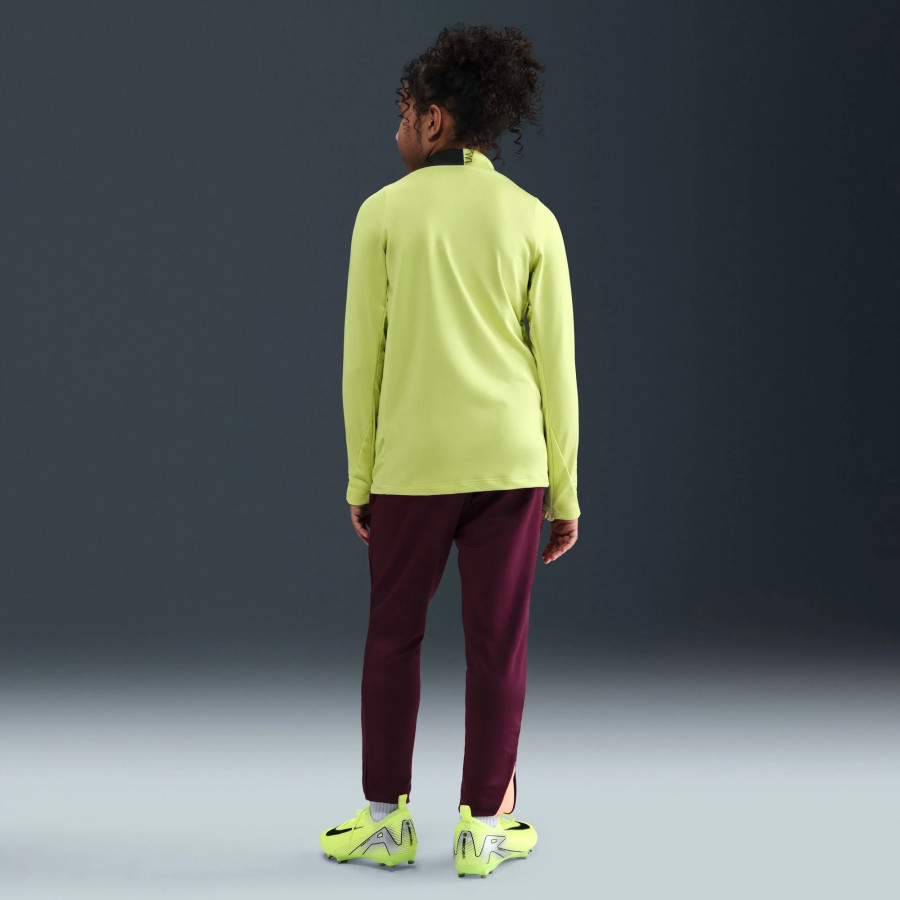 Sweat zippé junior Nike Strike jaune
