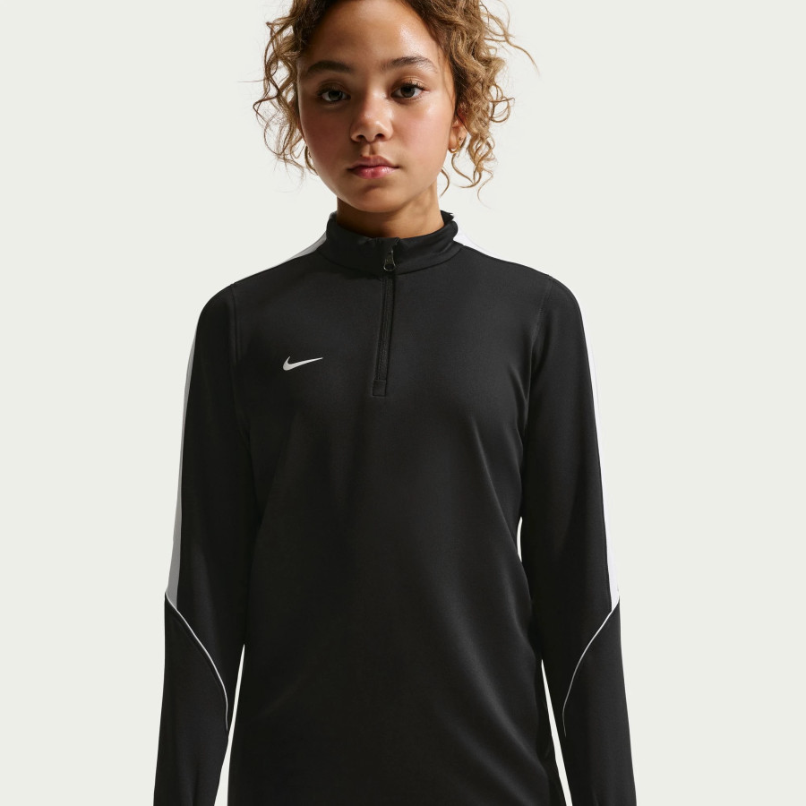 Sweat zippé junior Nike Strike noir