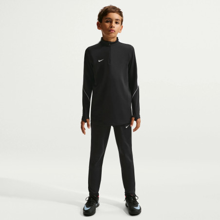 Sweat zippé junior Nike Strike noir