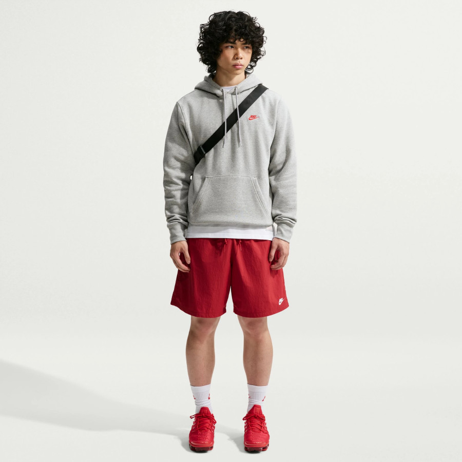 Sweat à capuche Nike Club gris