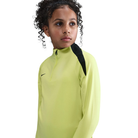 Sweat zippé junior Nike Strike jaune
