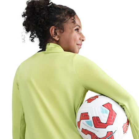 Sweat zippé junior Nike Strike jaune
