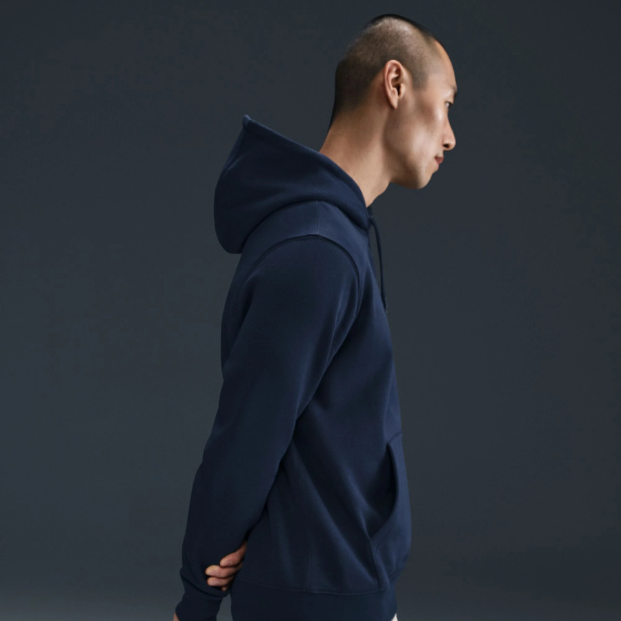 Sweat à capuche Nike Club bleu