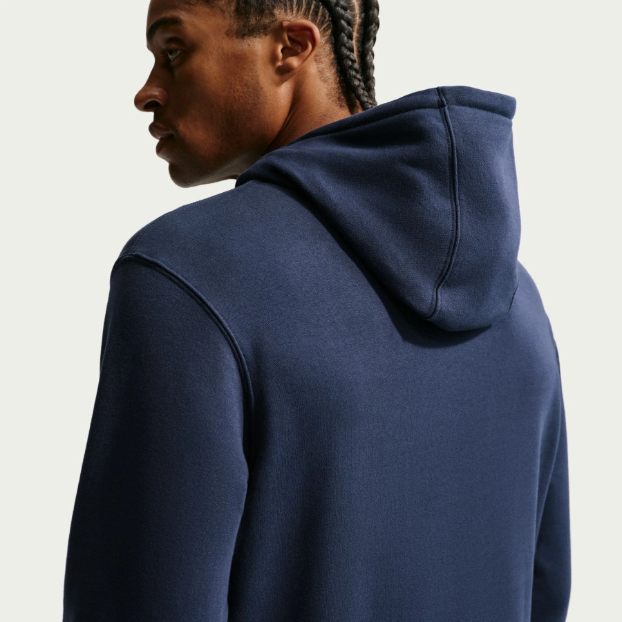 Sweat à capuche Nike Club bleu
