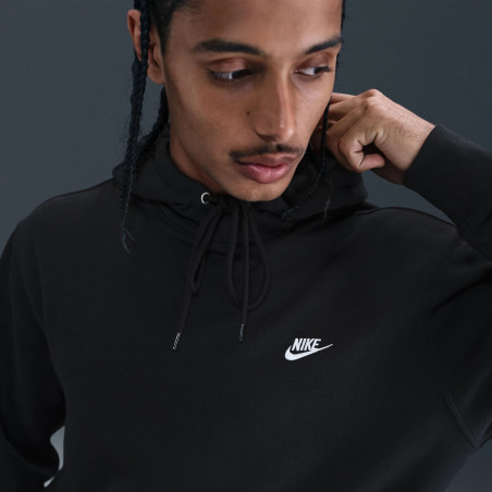 Sweat à capuche Nike Club noir