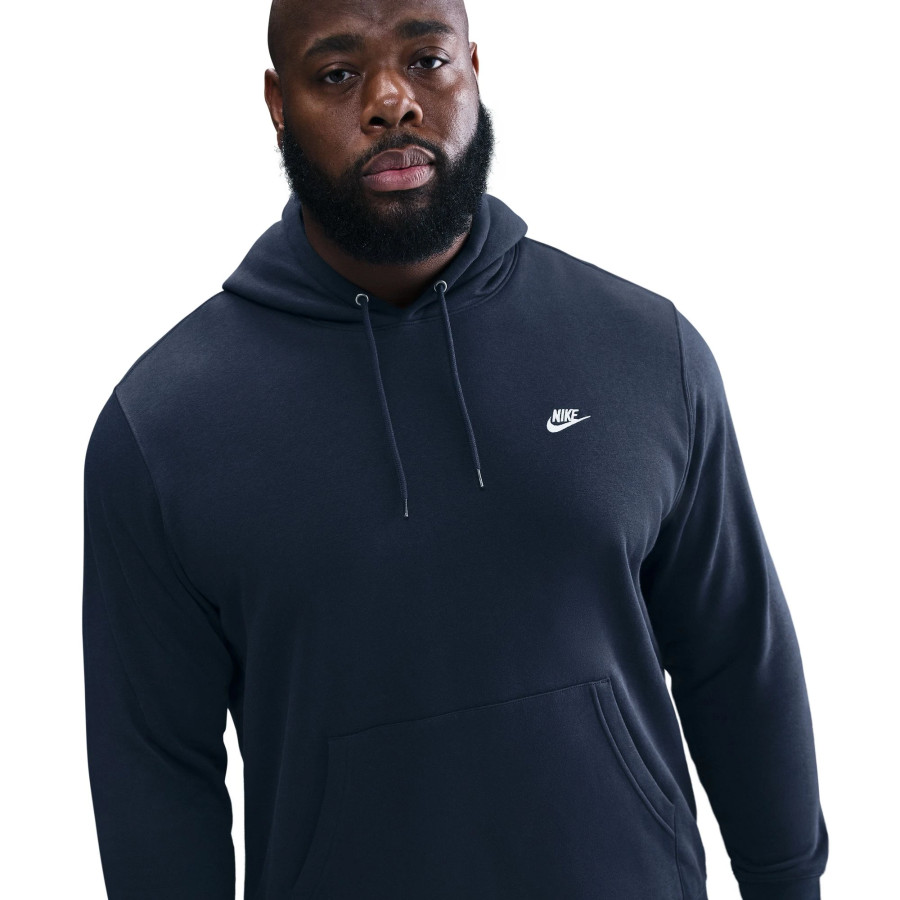 Sweat à capuche Nike Club bleu