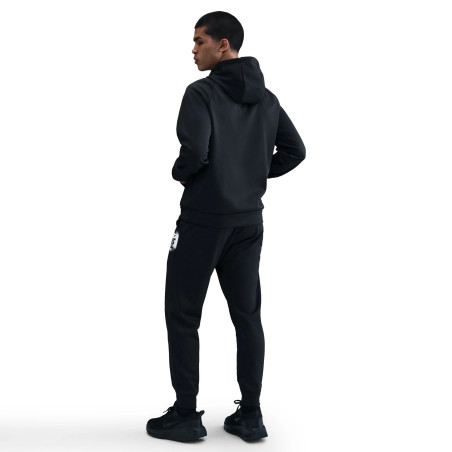 Sweat à capuche Nike Fleece noir blanc