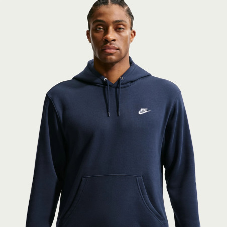 Sweat à capuche Nike Club bleu