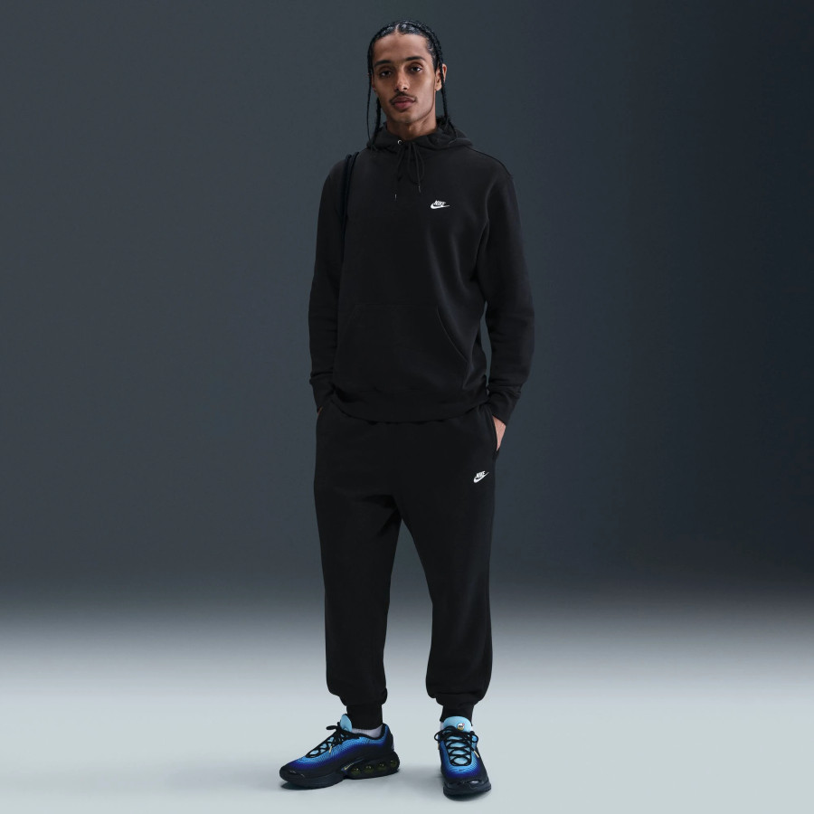 Sweat à capuche Nike Club noir