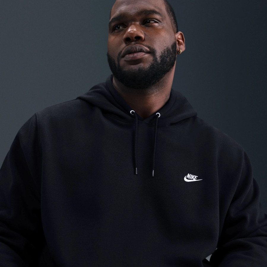 Sweat à capuche Nike Club noir