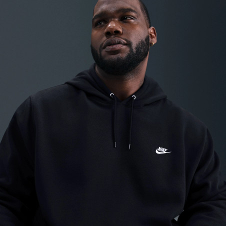 Sweat à capuche Nike Club noir