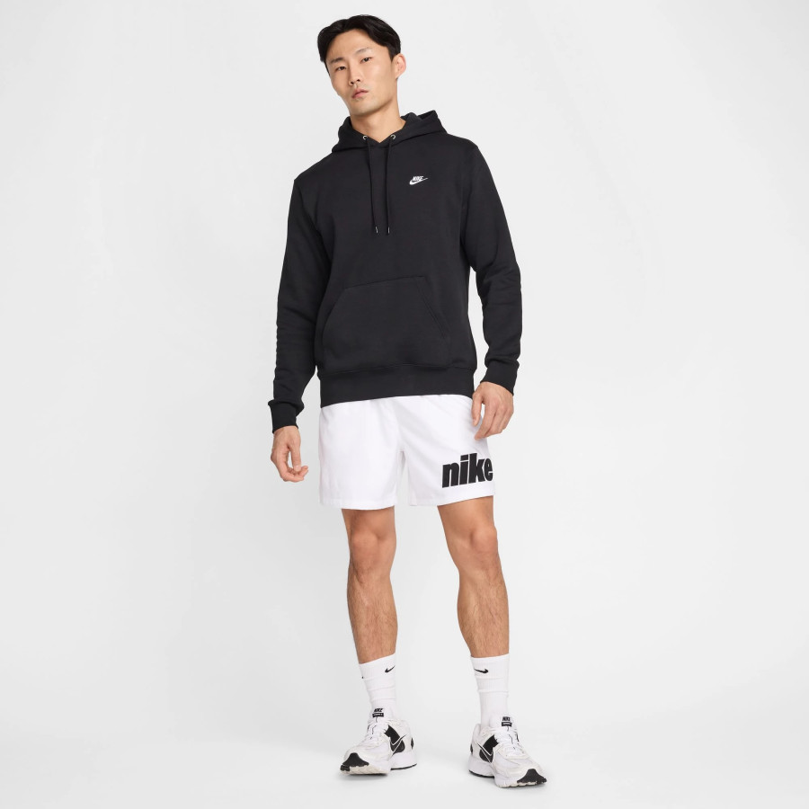 Sweat à capuche Nike Club noir