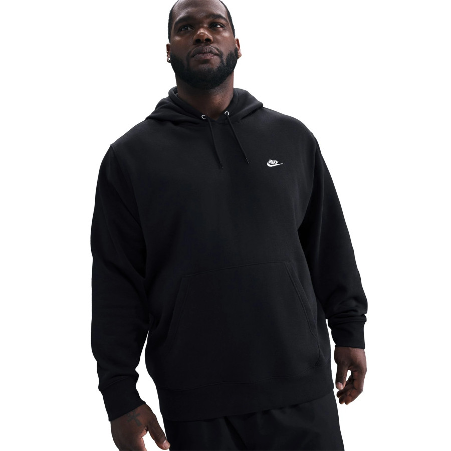 Sweat à capuche Nike Club noir
