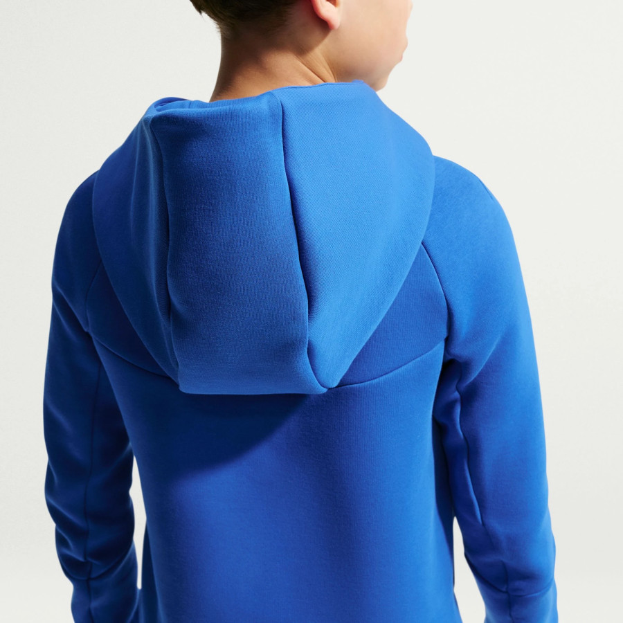 Veste survêtement junior Equipe de France Tech Fleece bleu