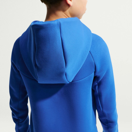 Veste survêtement junior Equipe de France Tech Fleece bleu