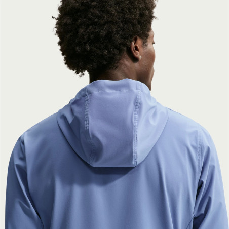 Veste à capuche Nike Unlimited bleu