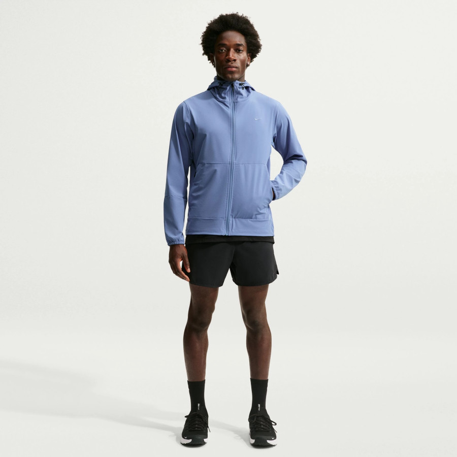 Veste à capuche Nike Unlimited bleu
