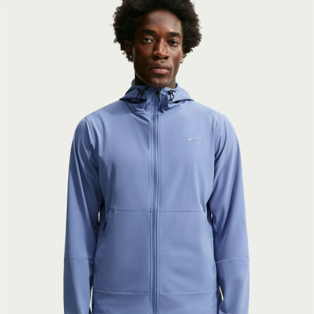 Veste à capuche Nike Unlimited bleu