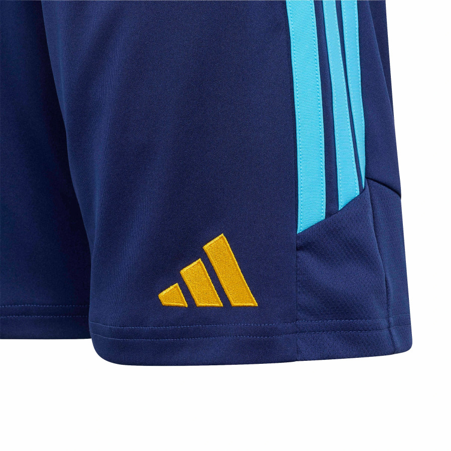 Short junior adidas Lamine Yamal bleu