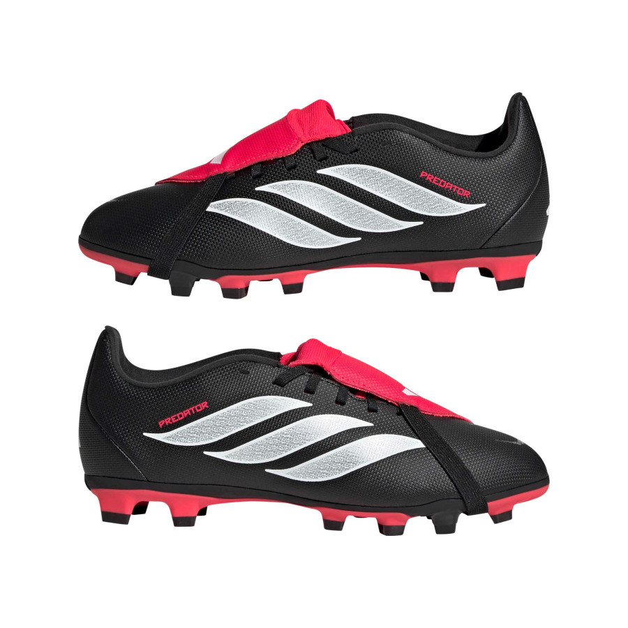 adidas Predator Club FT junior FG/MG noir rouge