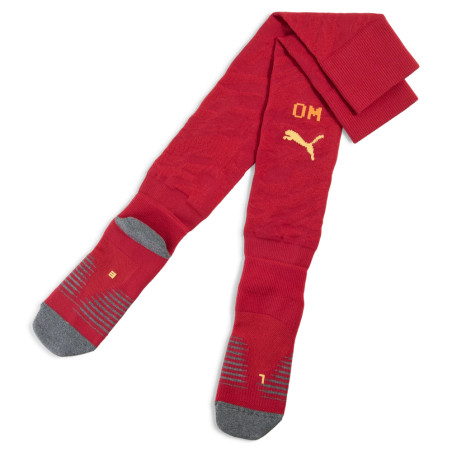 Chaussettes gardien OM rouge 2025/26